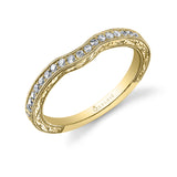 Hand-Engraved Vintage Wedding Band