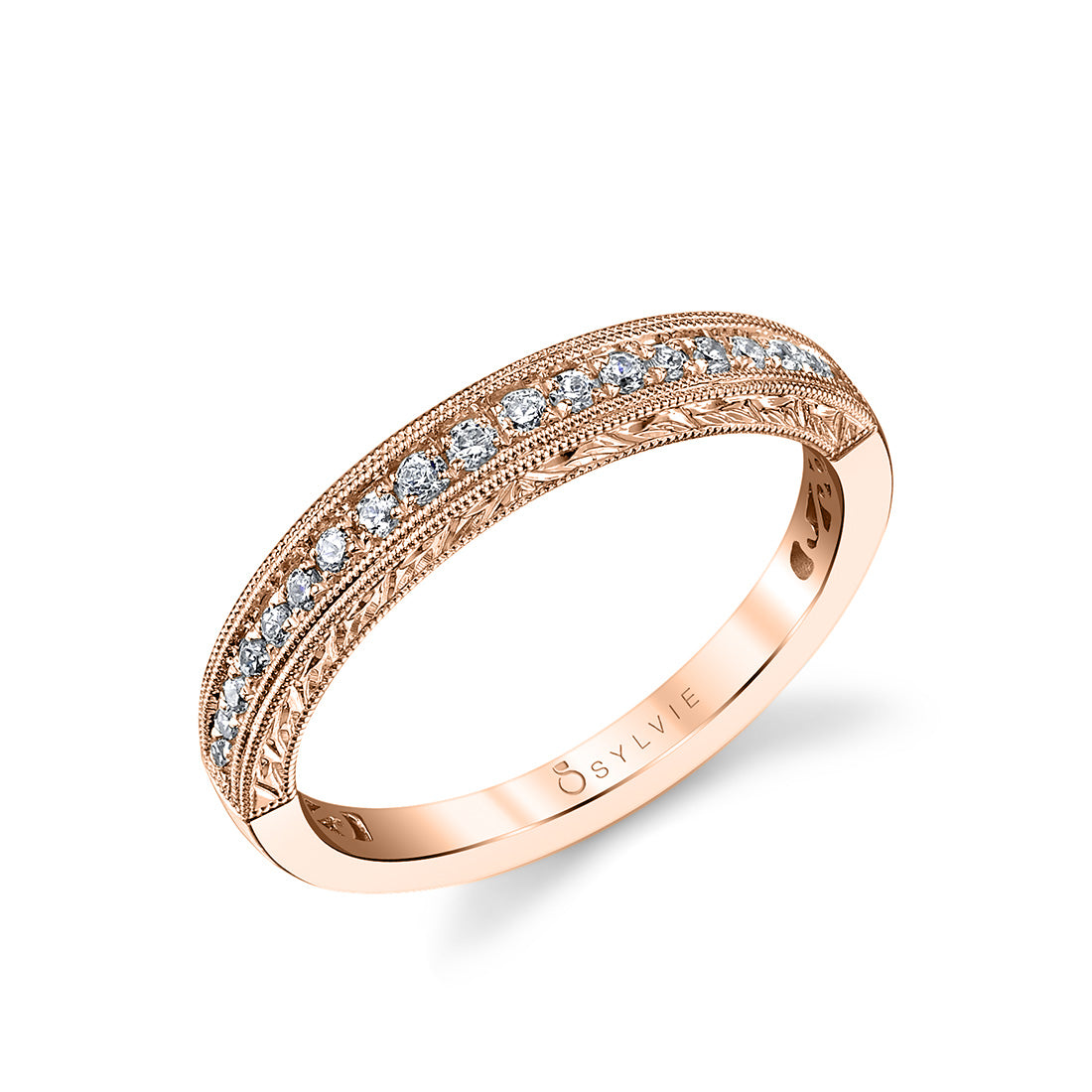 Vintage Diamond Wedding Band