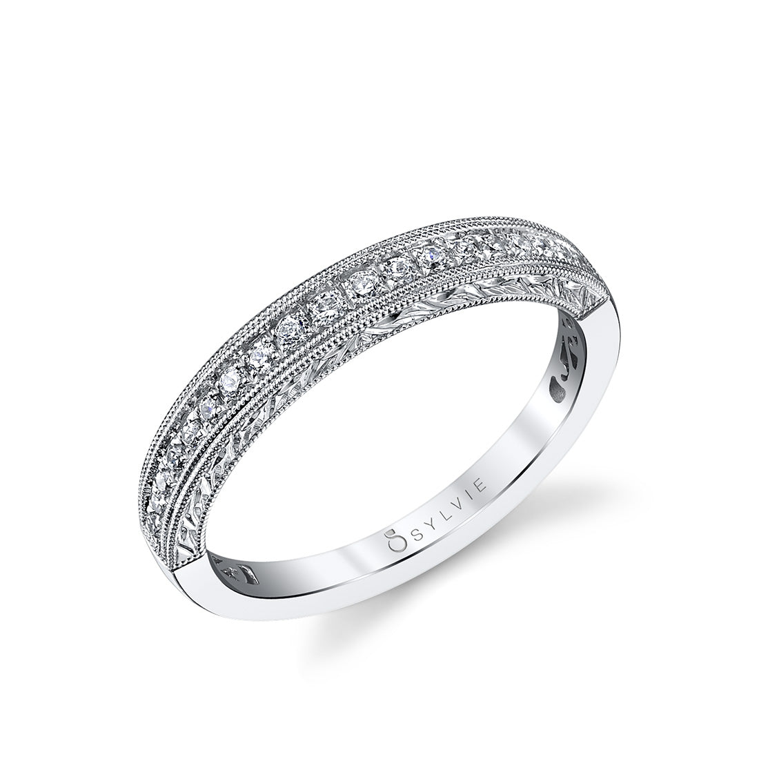 Vintage Diamond Wedding Band