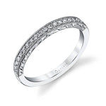Hand Engraved Vintage Wedding Band