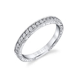 Hand Engraved Wedding Band