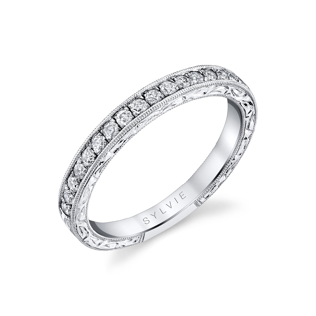 Hand Engraved Wedding Band