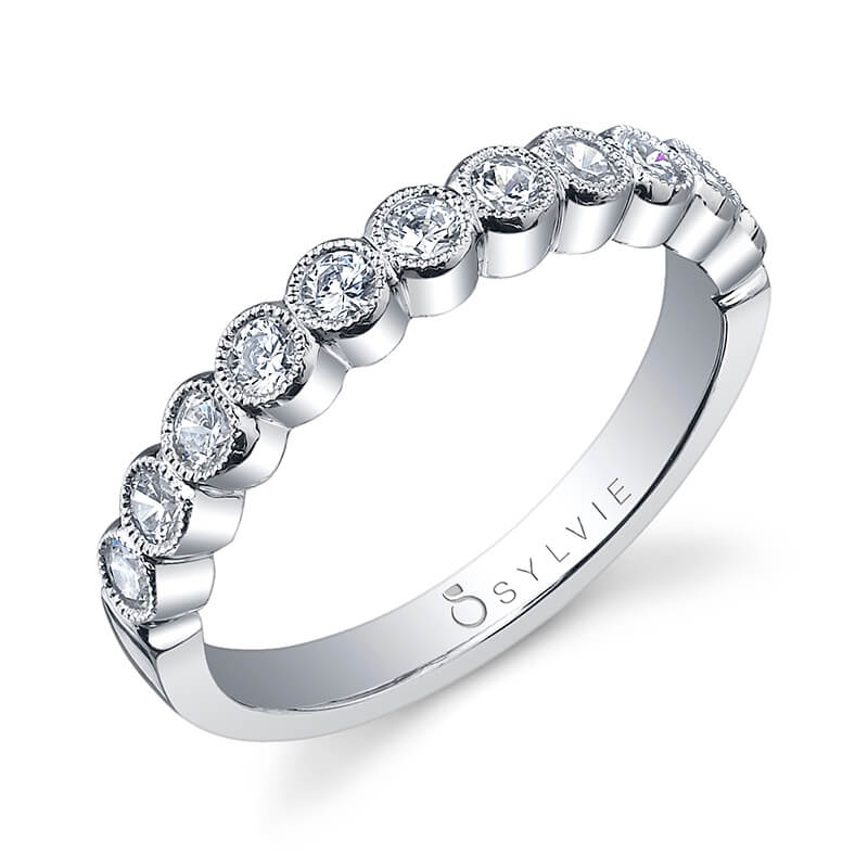 Classic Bezel Diamond Band