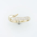 14K YELLOW GOLD DIAMOND  RING