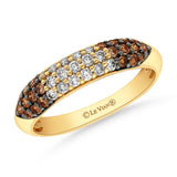 14K YELLOW GOLD DIAMOND  RING