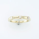 14K YELLOW GOLD DIAMOND  RING
