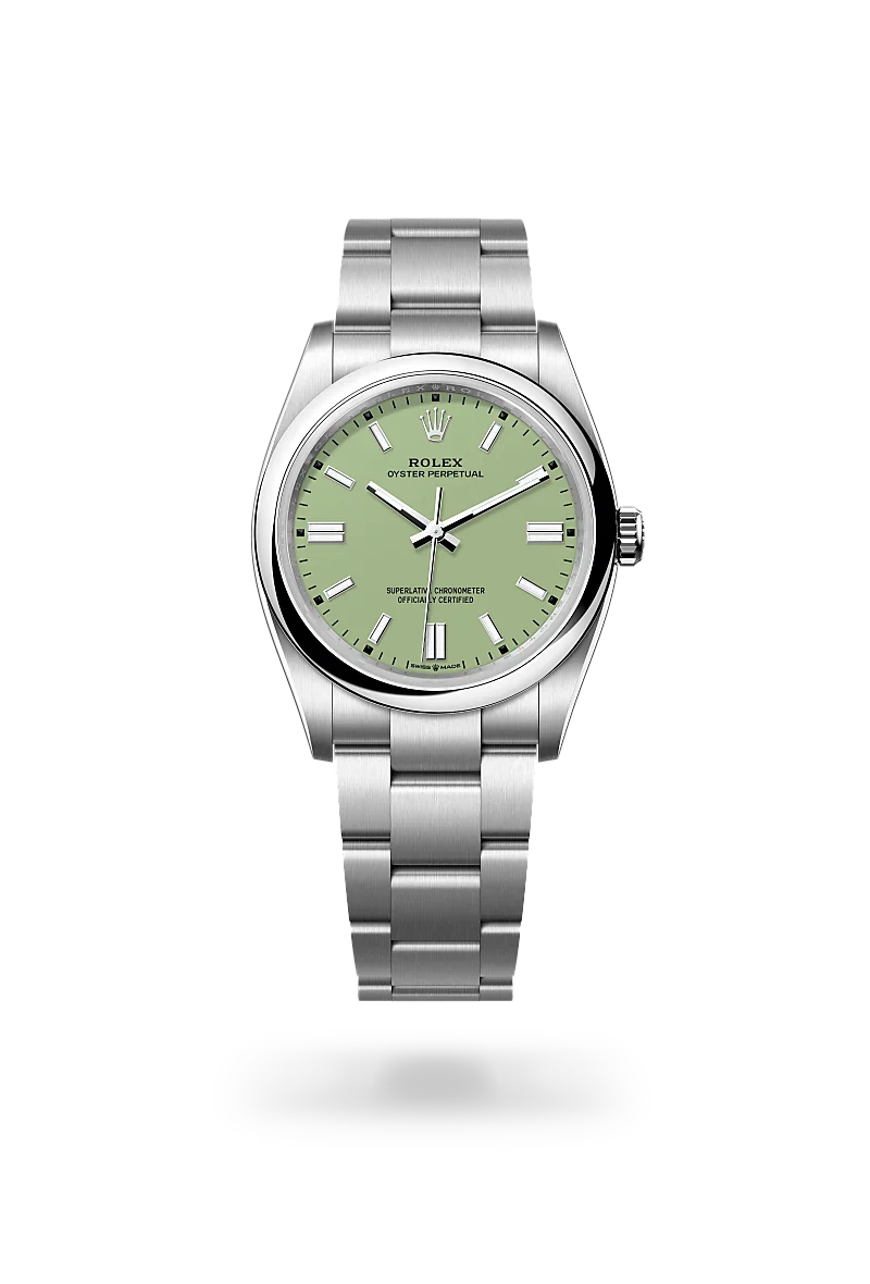 Rolex Oyster Perpetual 36 in Oyster, 36 mm, Oystersteel