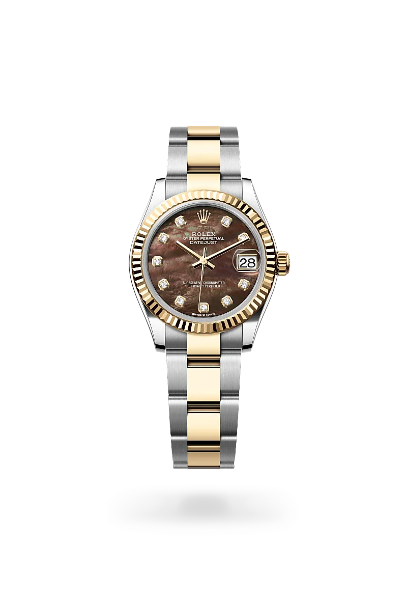 Rolex Datejust 31 in Oyster, 31 mm, Oystersteel and yellow gold
