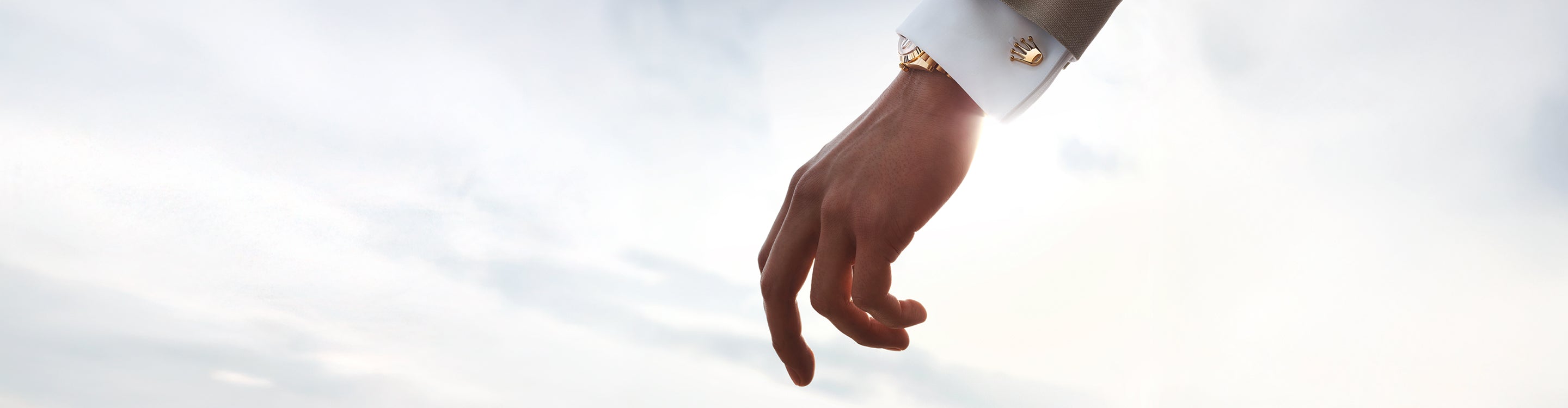 Man wearing Rolex Accessory