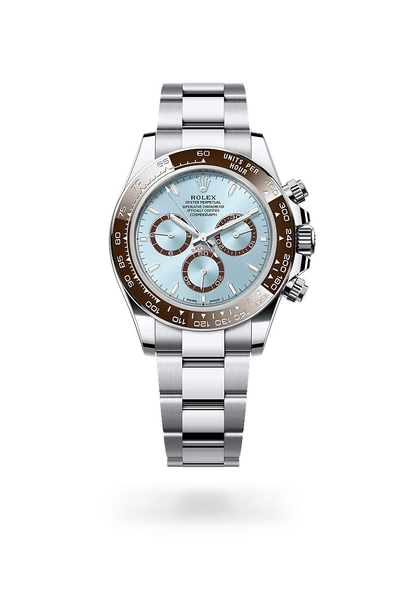 Rolex  Cosmograph Daytona in Oyster, 40 mm, platinum