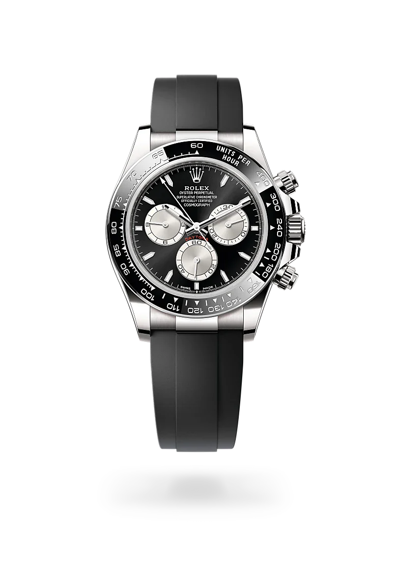 Rolex  Cosmograph Daytona in Oyster, 40 mm, white gold