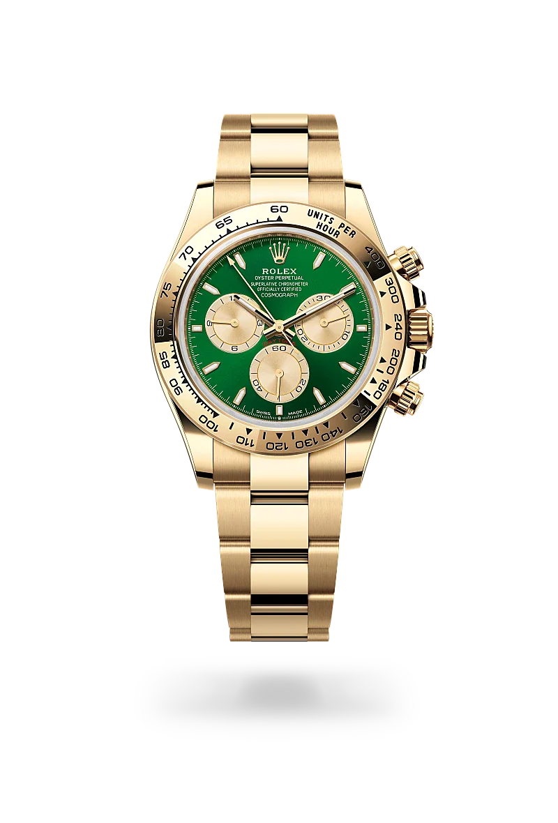 Rolex  Cosmograph Daytona in Oyster, 40 mm, yellow gold