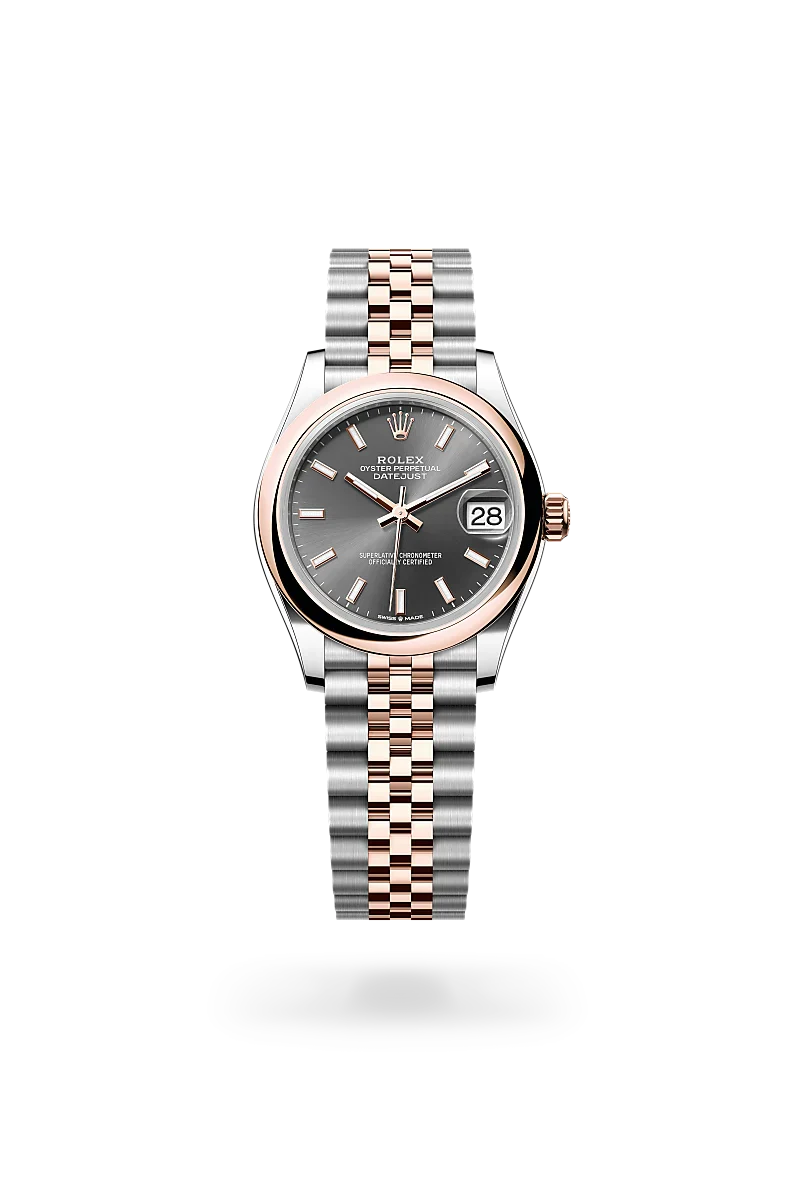 Rolex  Datejust 31 in Oyster, 31 mm, Oystersteel and Everose gold