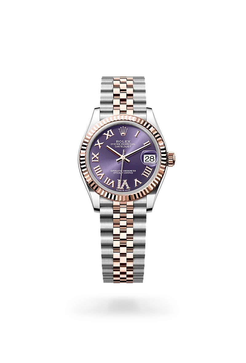 Rolex  Datejust 31 in Oyster, 31 mm, Oystersteel and Everose gold