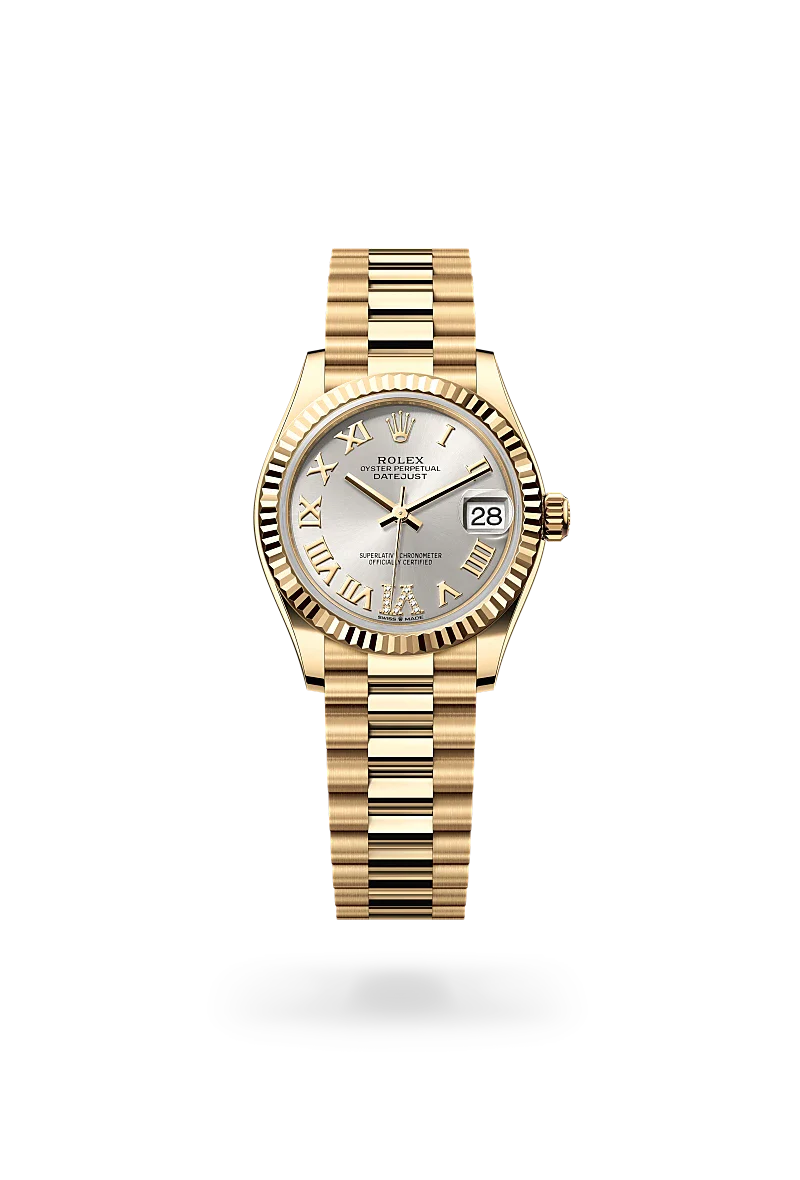 Rolex  Datejust 31 in Oyster, 31 mm, yellow gold