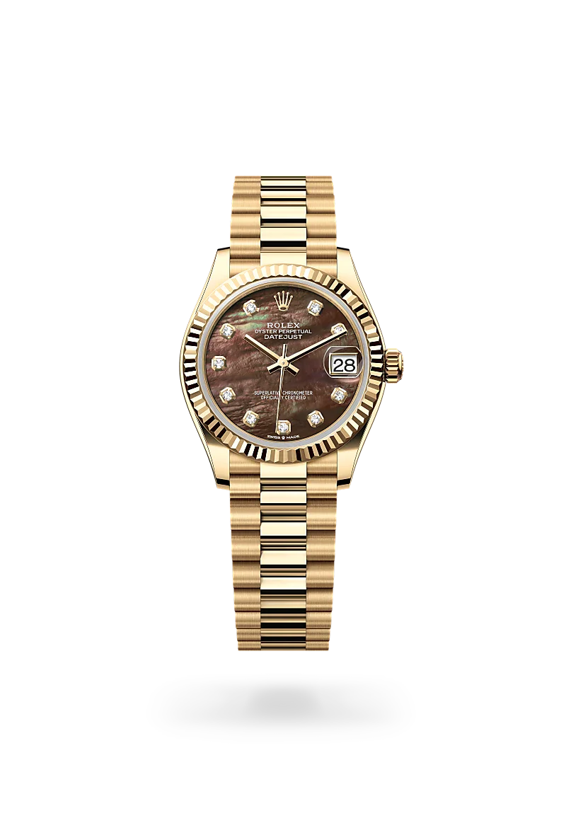 Rolex  Datejust 31 in Oyster, 31 mm, yellow gold