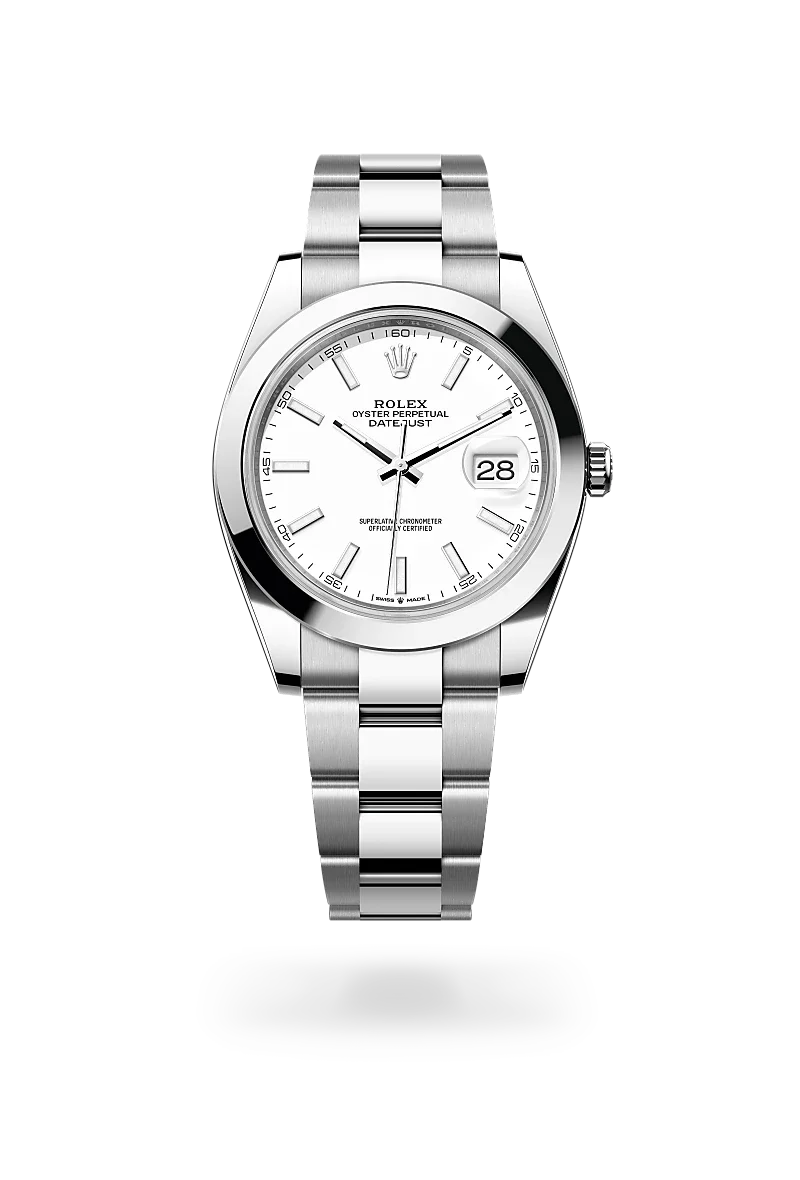 Rolex  Datejust 41 in Oyster, 41 mm, Oystersteel