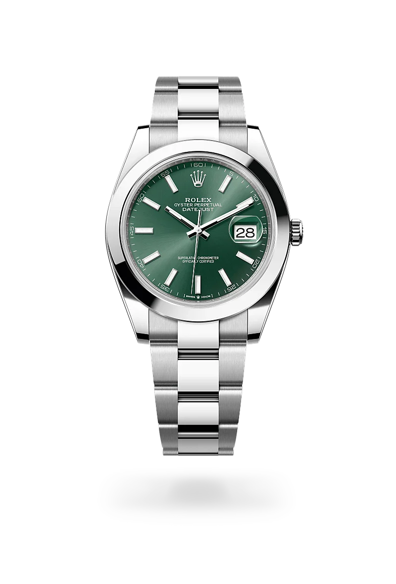 Rolex  Datejust 41 in Oyster, 41 mm, Oystersteel