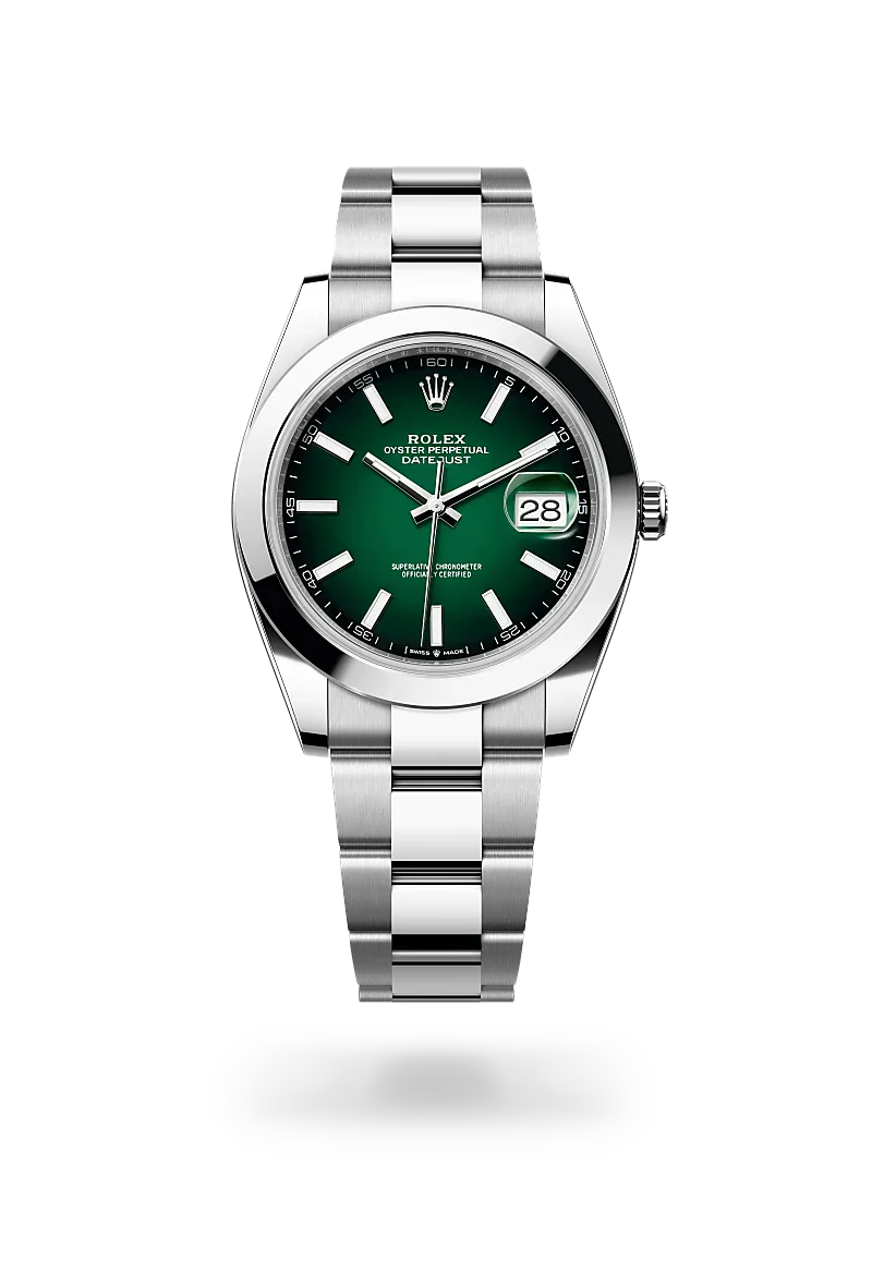 Rolex  Datejust 41 in Oyster, 41 mm, Oystersteel
