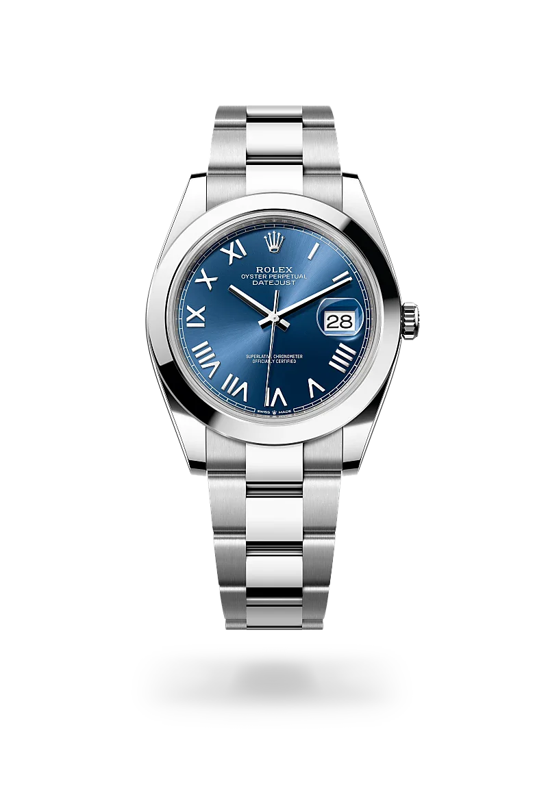Rolex  Datejust 41 in Oyster, 41 mm, Oystersteel