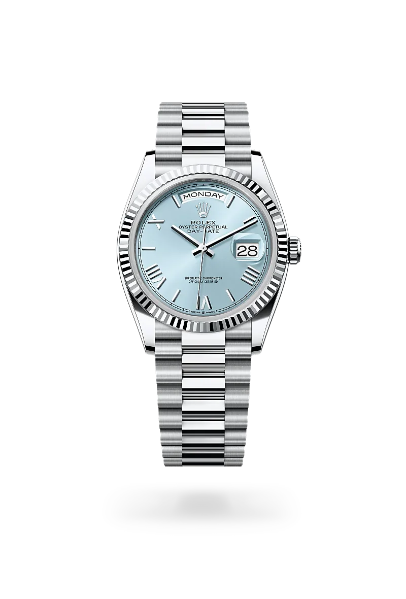 Rolex  Day-Date 36 in Oyster, 36 mm, platinum