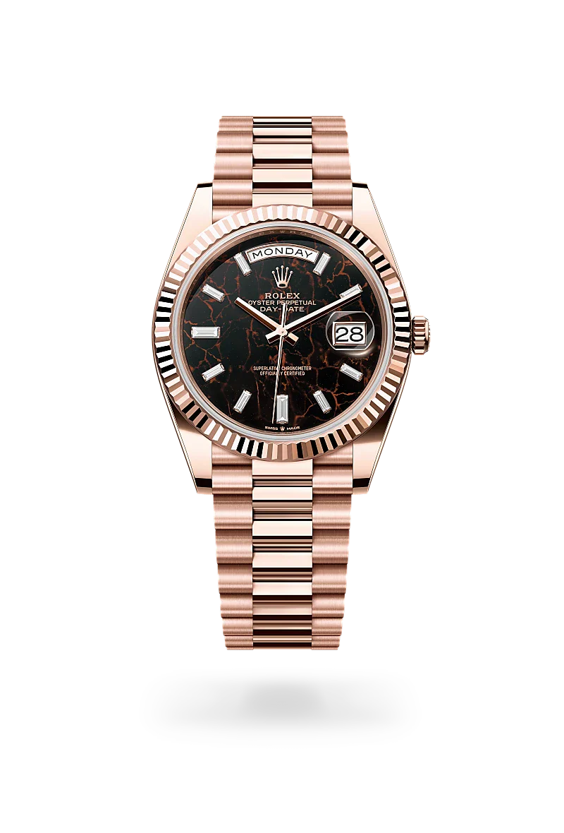 Rolex  Day-Date 40 in Oyster, 40 mm, Everose gold