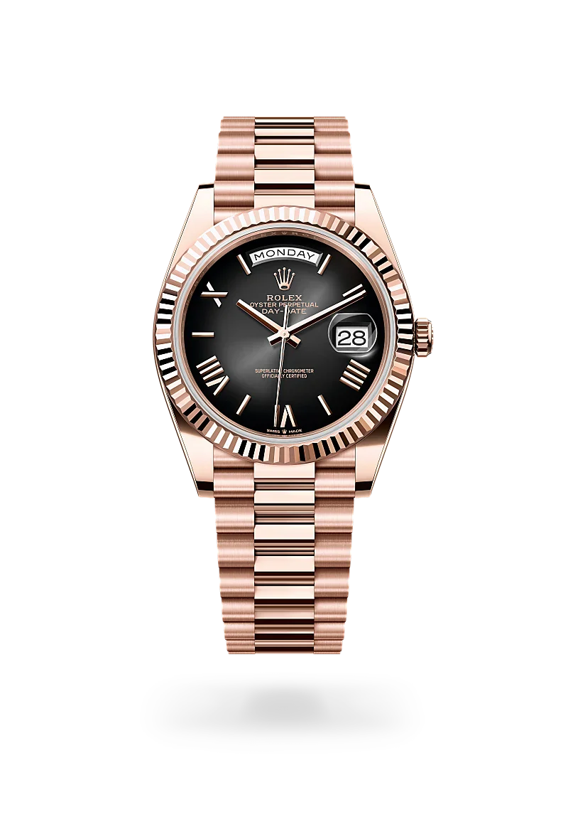 Rolex  Day-Date 40 in Oyster, 40 mm, Everose gold