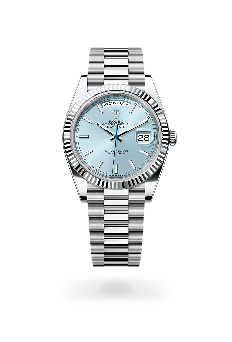 Rolex  Day-Date 40 in Oyster, 40 mm, platinum