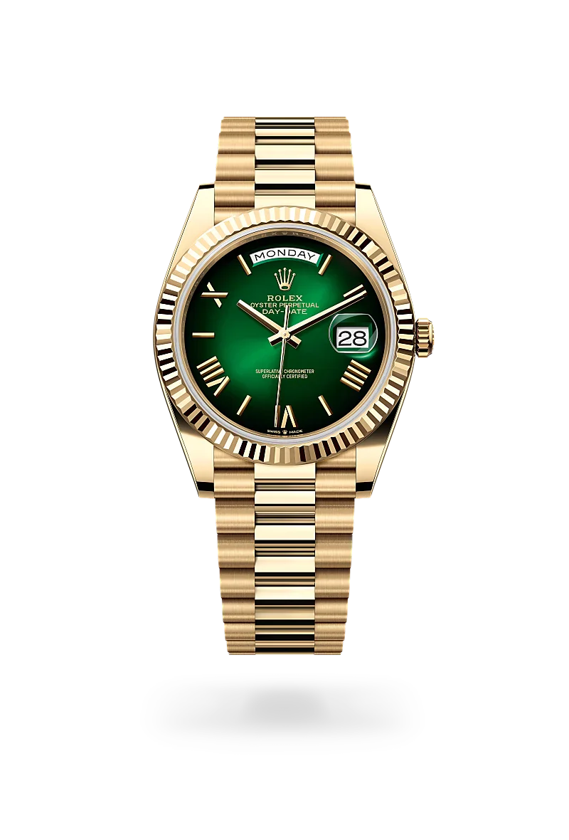 Rolex  Day-Date 40 in Oyster, 40 mm, yellow gold