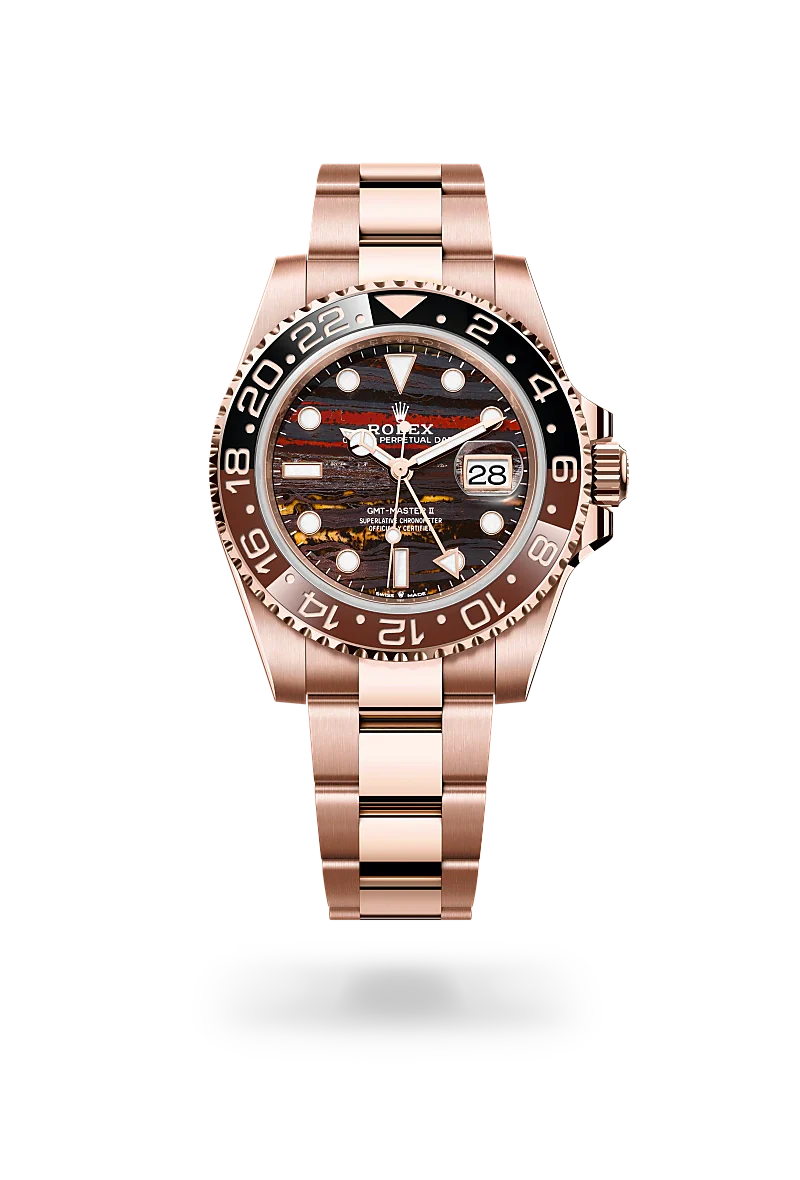 Rolex  GMT-Master II in Oyster, 40 mm, Everose gold