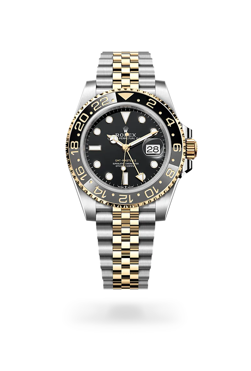 Rolex  GMT-Master II in Oyster, 40 mm, Oystersteel and yellow gold