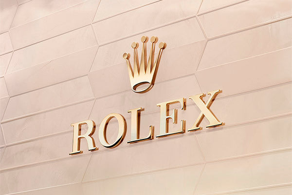 Rolex boutique interior with watch display