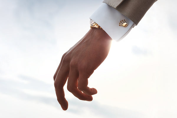 Rolex cufflinks accessory