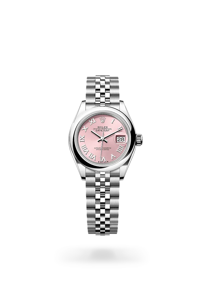 Rolex  Lady-Datejust in Oyster, 28 mm, Oystersteel