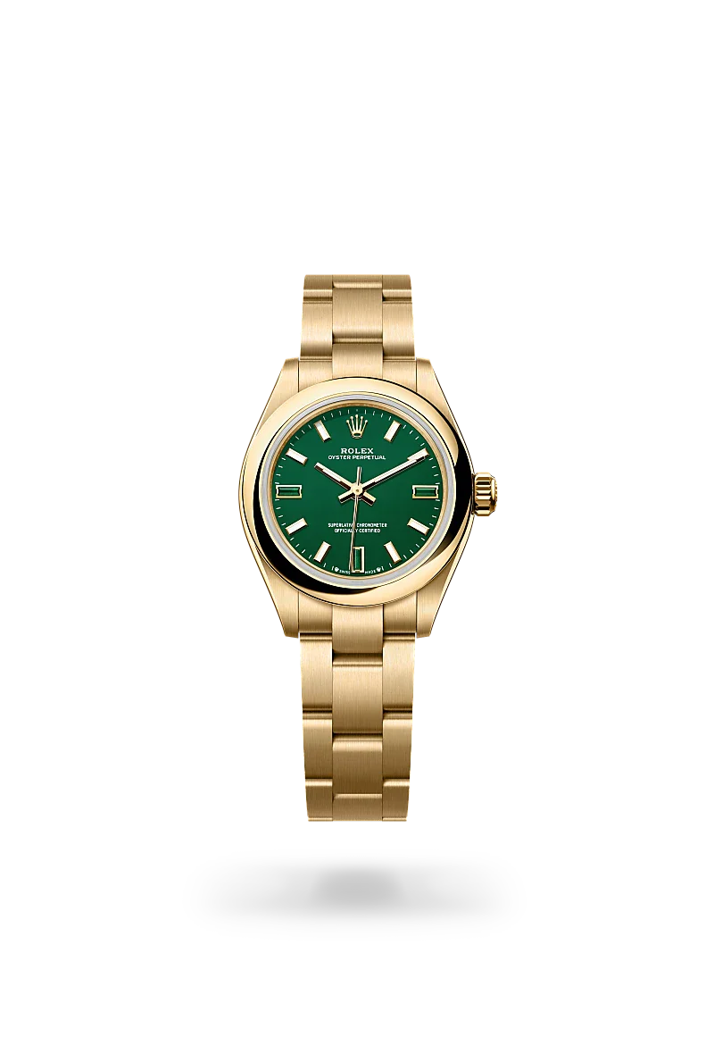 Rolex  Oyster Perpetual 28 in Oyster, 28 mm, yellow gold