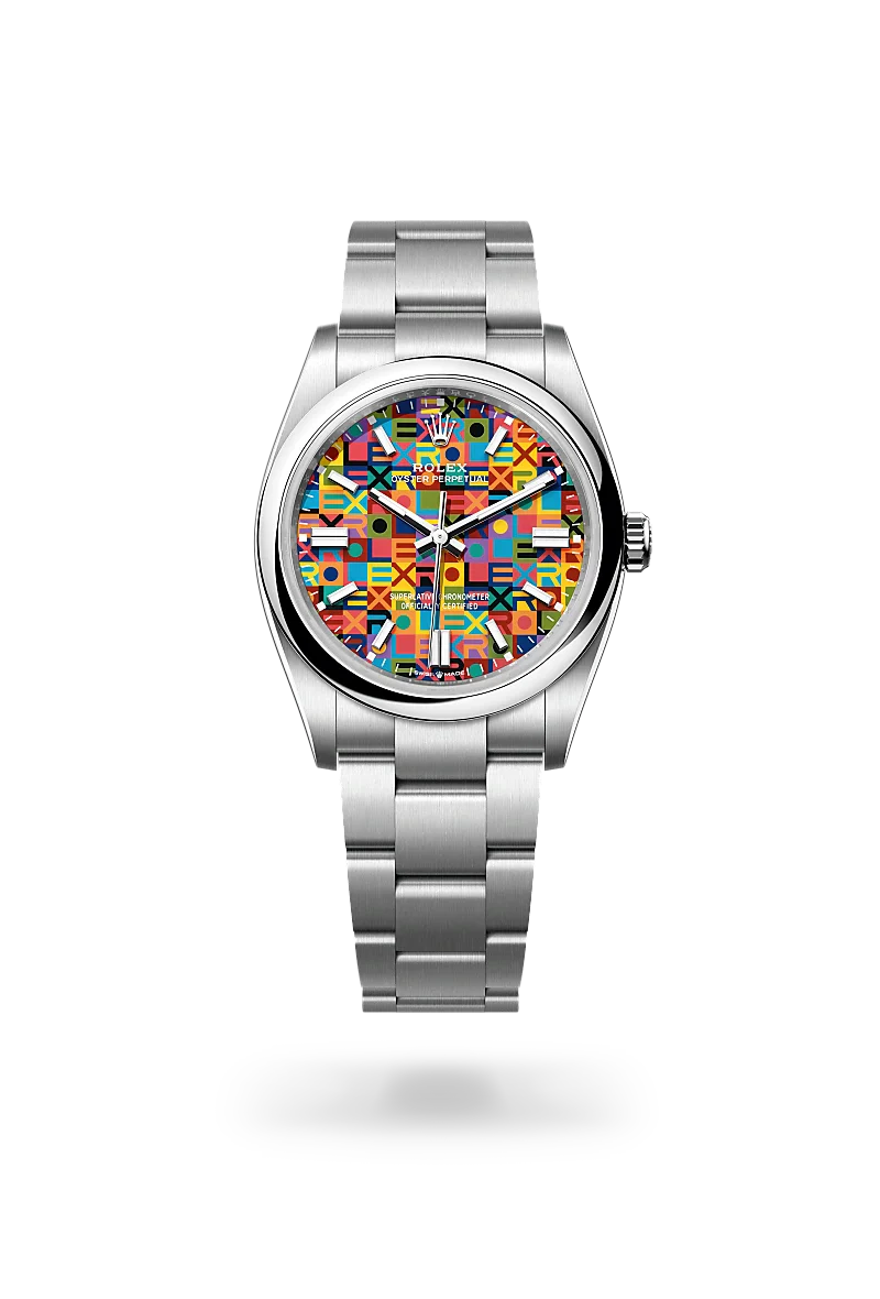 Rolex  Oyster Perpetual 36 in Oyster, 36 mm, Oystersteel