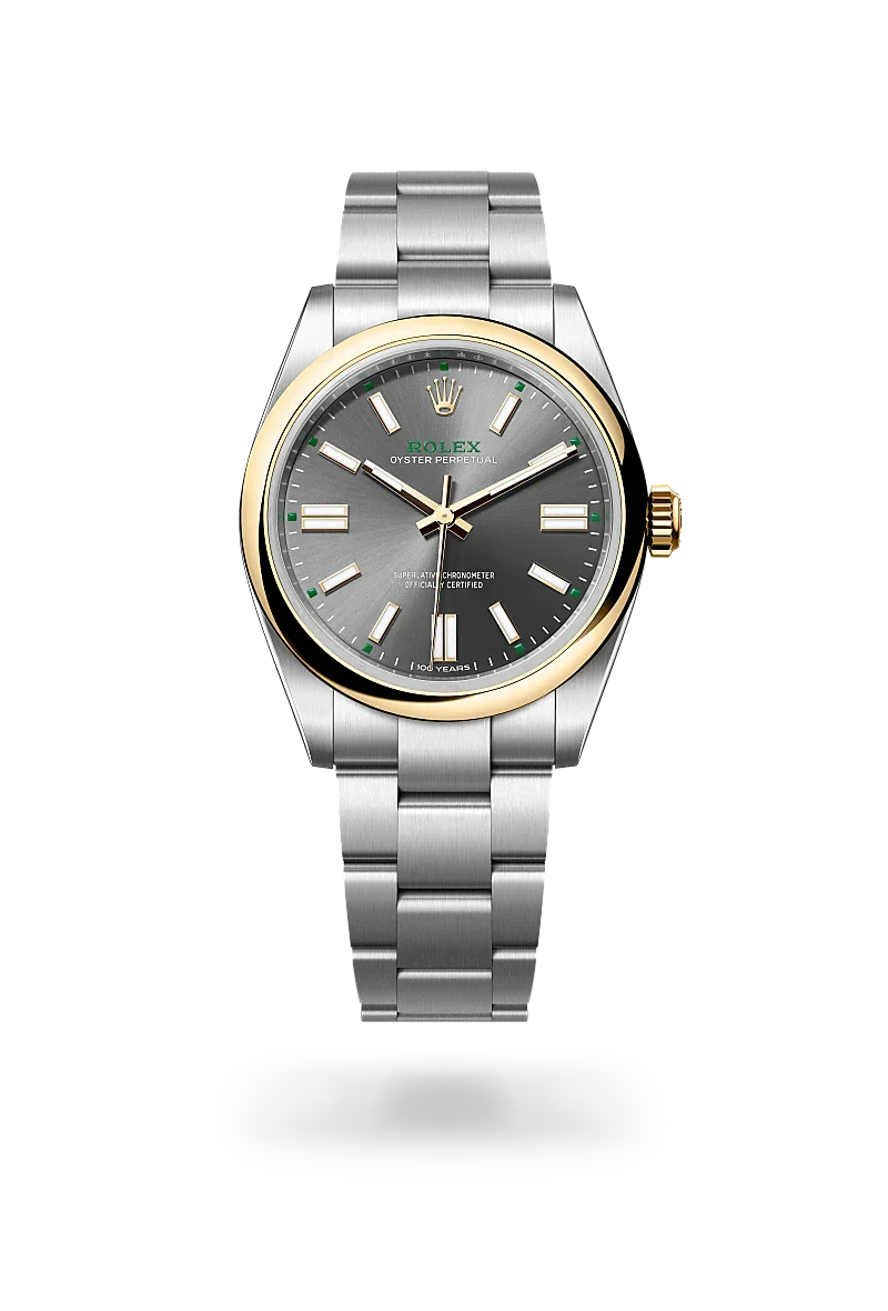 Rolex  Oyster Perpetual 41 in Oyster, 41 mm, Oystersteel and yellow gold