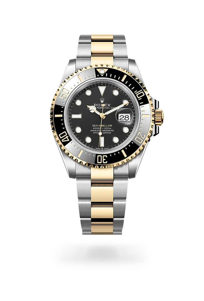 Rolex  Sea-Dweller in Oyster, 43 mm, Oystersteel and yellow gold