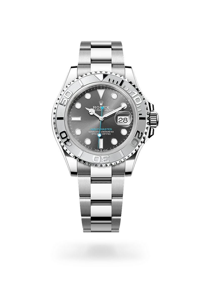 Rolex  Yacht-Master 40 in Oyster, 40 mm, Oystersteel and platinum