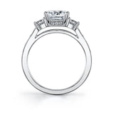 Noella - Three Stone Engagement Ring