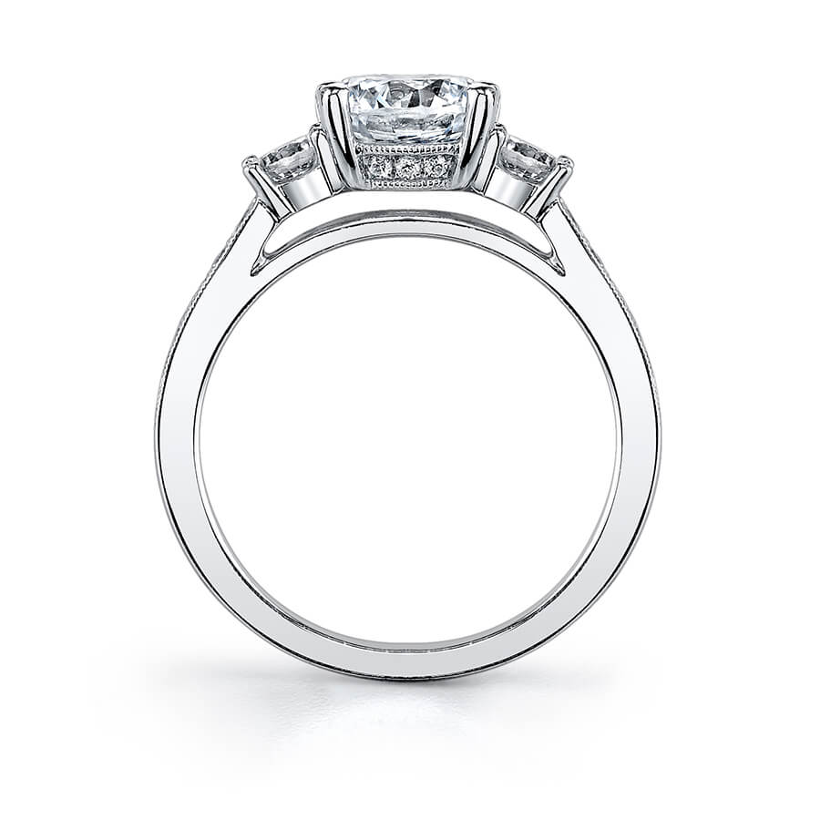 Noella - Three Stone Engagement Ring