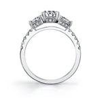 Bridgette - Three Stone Engagement Ring