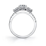 Bridgette - Three Stone Engagement Ring