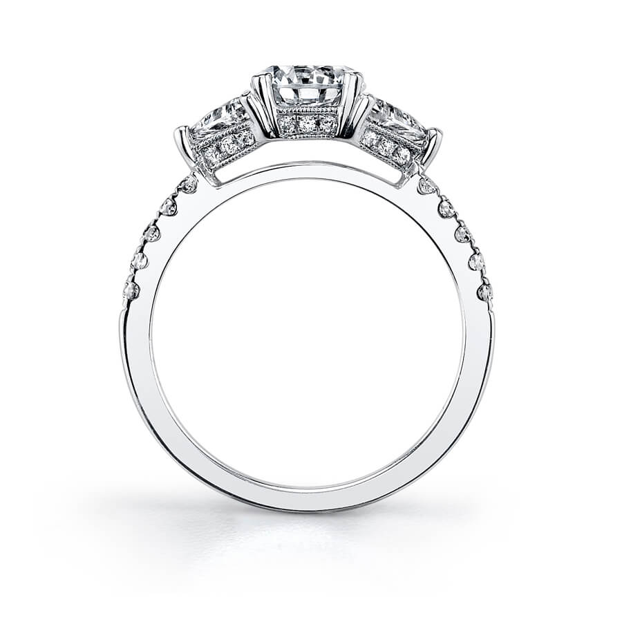 Bridgette - Three Stone Engagement Ring
