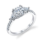 Bridgette - Three Stone Engagement Ring