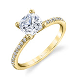 Cushion Cut Classic Engagement Ring - Adorlee