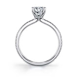 Emerald Cut Classic Engagement Ring - Adorlee