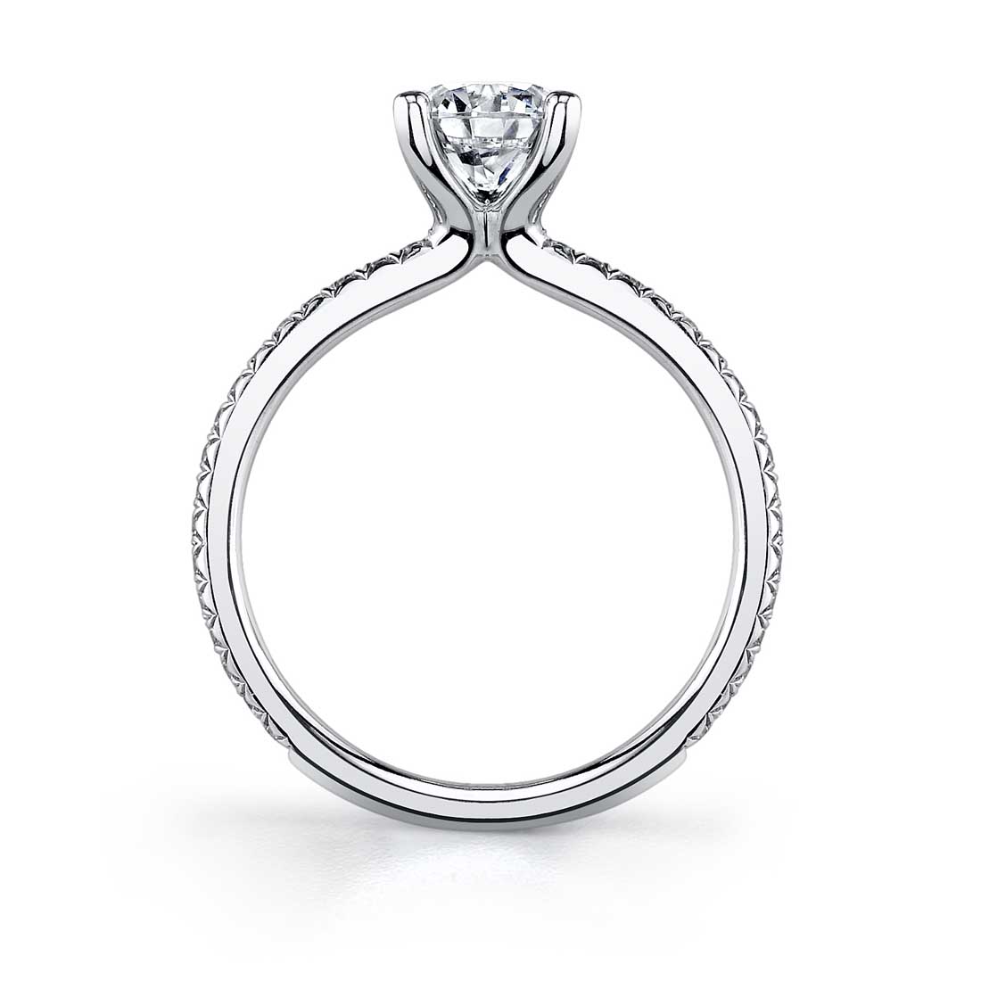 Radiant Cut Classic Engagement Ring - Adorlee