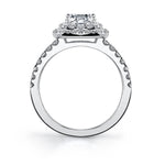 Melodie - Classic Double Halo Engagement Ring