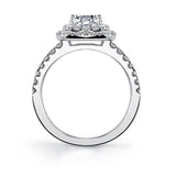 Melodie - Classic Double Halo Engagement Ring